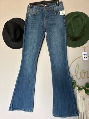 Fashion Nova Dark Wash Bootcut Jeans